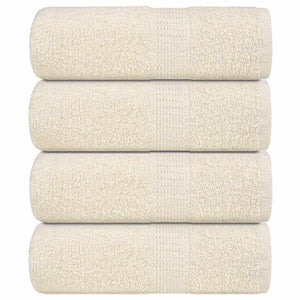 Vidaxl gastendoekjes frogn 4 st 30x50 cm 360 g m² crème