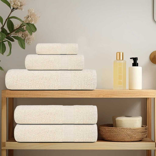 Vidaxl gastendoekjes frogn 4 st 30x50 cm 360 g m² crème