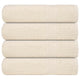 Vidaxl badhanddoeken frogn 4 st 100x150 cm 360 g m² crème
