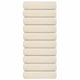 Vidaxl badhanddoeken frogn 10 st 100x150 cm 360 g m² crème