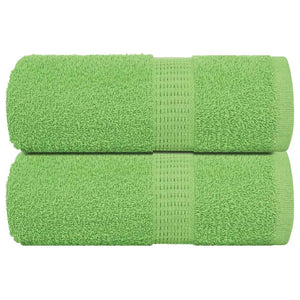 Vidaxl gastendoekjes frogn 2 st 30x50 cm 360 g m² appelgroen
