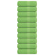 Vidaxl gastendoekjes frogn 10 st 30x50 cm 360 g m² appelgroen
