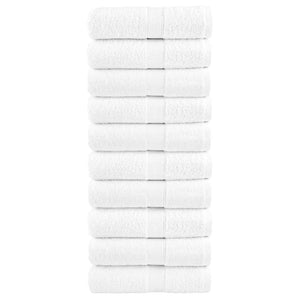 Vidaxl gastendoekjes solund 10 st 600 g m² 30x50 cm wit