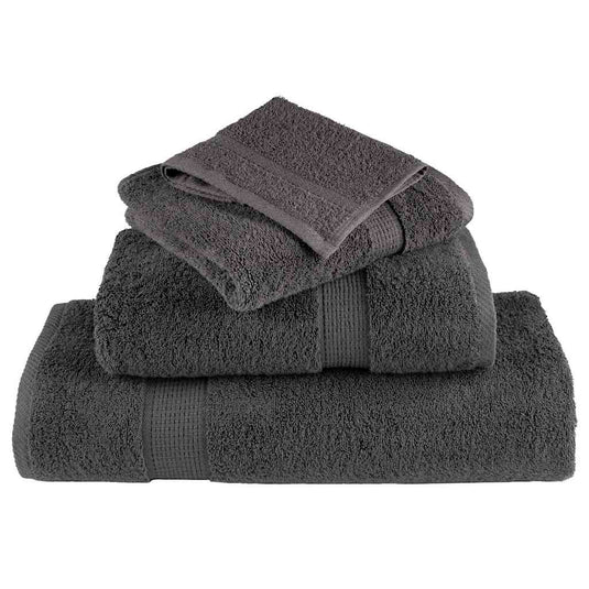 Vidaxl gastendoek solund 4 st antraciet 15 x 21 cm 550 gsm
