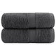 Vidaxl gastendoekjes solund 2 st 600 g m² 30x50 cm antracietkleur