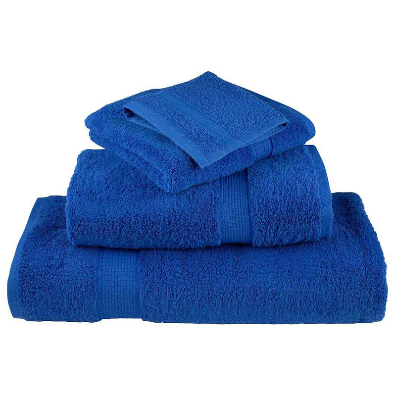 Afbeelding laden in galerijviewer, Vidaxl gastendoek solund 4 st blauw 15 x 21 cm 550 gsm
