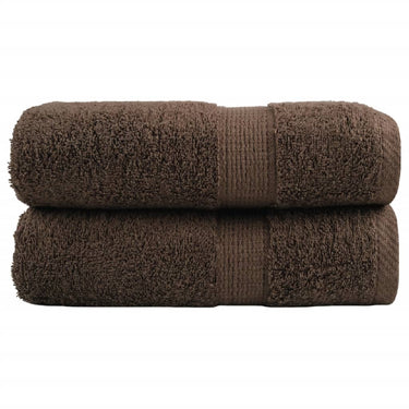 Vidaxl gastendoekjes solund 2 st 600 g m² 30x50 cm bruin