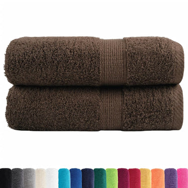 Vidaxl gastendoekjes solund 2 st 600 g m² 30x50 cm bruin