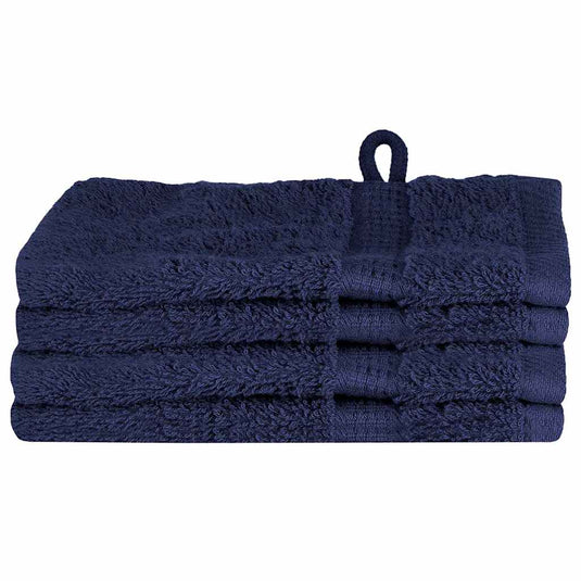 Vidaxl gastendoek solund 4 st marineblauw 15 x 21 cm 550 gsm
