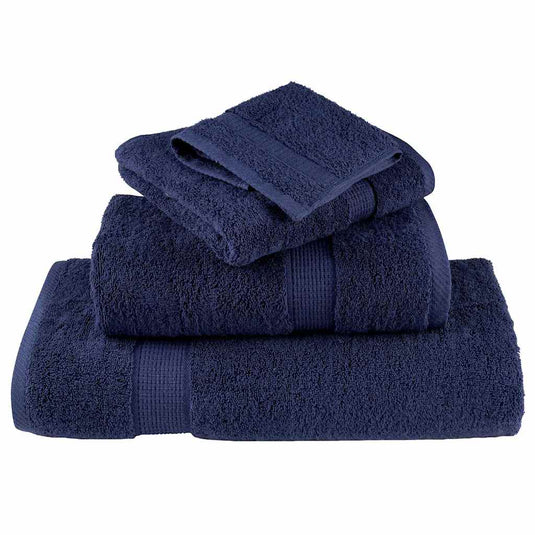 Vidaxl gastendoek solund 10 st marineblauw 15 x 21 cm 550 gsm
