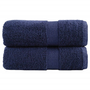 Vidaxl gastendoekjes solund 2 st 600 g m² 30x50 cm marineblauw