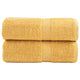 Vidaxl gastendoekjes solund 2 st 600 g m² 30x50 cm goudkleurig