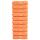 Vidaxl gastendoekjes solund 10 st 600 g m² 30x50 cm oranje