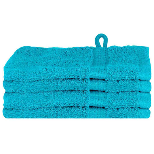 Vidaxl gastendoek solund 4 st turquoise 15 x 21 cm 550 gsm