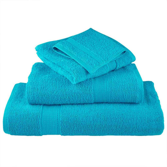 Vidaxl gastendoek solund 4 st turquoise 15 x 21 cm 550 gsm