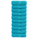 Vidaxl gastendoekjes solund 10 st 600 g m² 30x50 cm turquoise