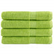 Vidaxl handdoeken solund 4 st 600 g m² 100x200 cm appelgroen