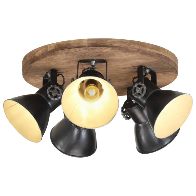 Afbeelding laden in galerijviewer, Vidaxl plafondlamp 25 w e27 50x50x25 cm zwart
