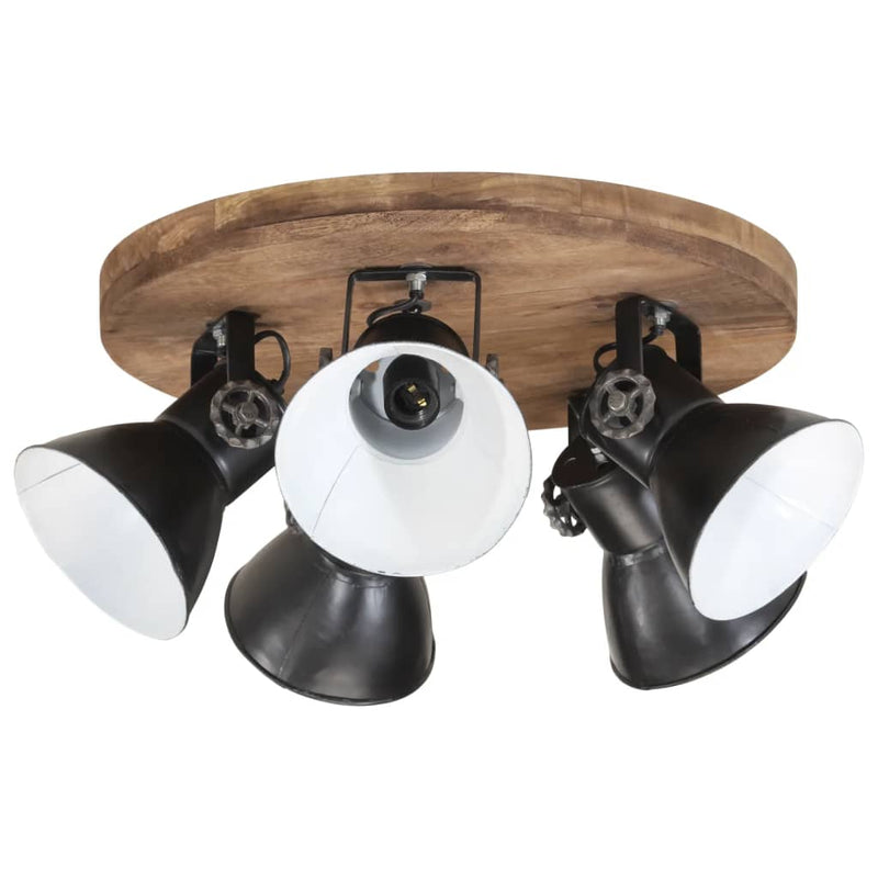 Afbeelding laden in galerijviewer, Vidaxl plafondlamp 25 w e27 50x50x25 cm zwart
