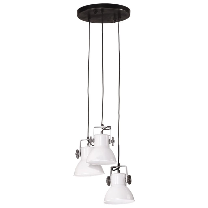 Afbeelding laden in galerijviewer, Vidaxl hanglamp 25 w e27 30x30x100 wit
