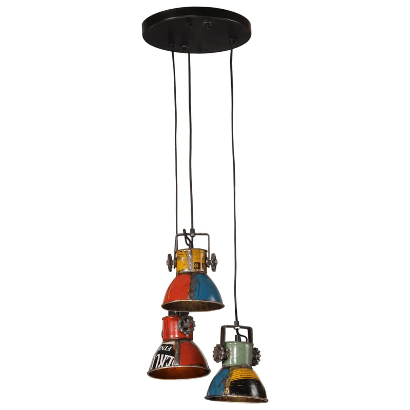 Afbeelding laden in galerijviewer, Vidaxl hanglamp 25 w e27 30x30x100 cm meerkleurig
