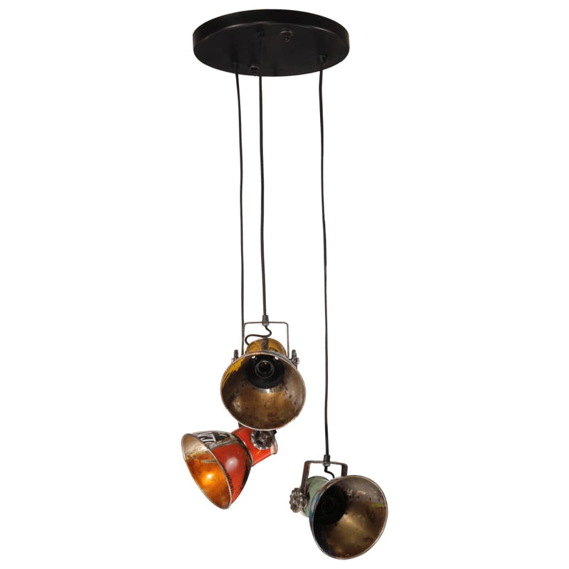 Afbeelding laden in galerijviewer, Vidaxl hanglamp 25 w e27 30x30x100 cm meerkleurig
