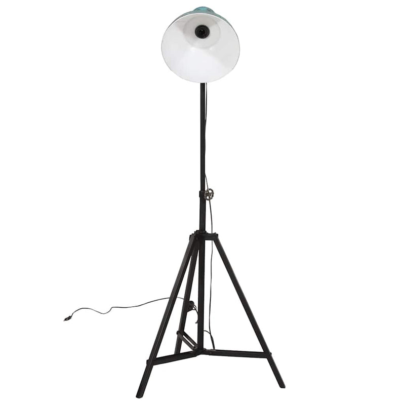 Afbeelding laden in galerijviewer, Vidaxl vloerlamp 25 w e27 61x61x90 150 cm verweerd blauw
