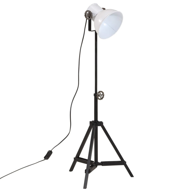 Afbeelding laden in galerijviewer, Vidaxl vloerlamp 25 w e27 35x35x65 95 cm wit
