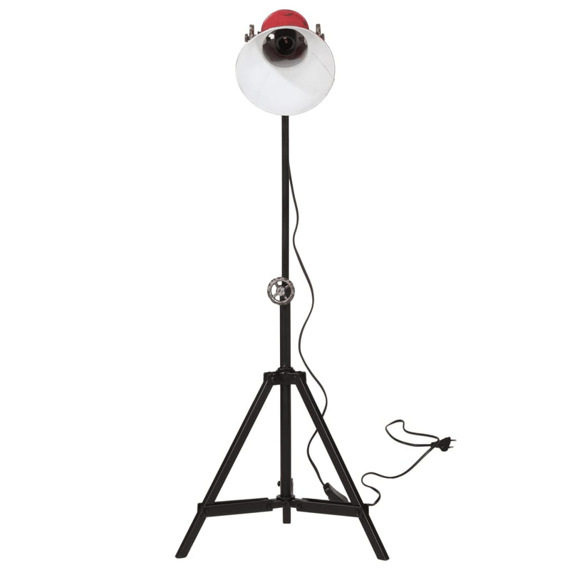 Afbeelding laden in galerijviewer, Vidaxl vloerlamp 25 w e27 35x35x65 95 cm verweerd rood
