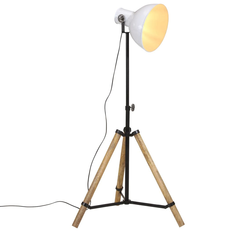 Afbeelding laden in galerijviewer, Vidaxl vloerlamp 25 w e27 75x75x90-150 cm wit
