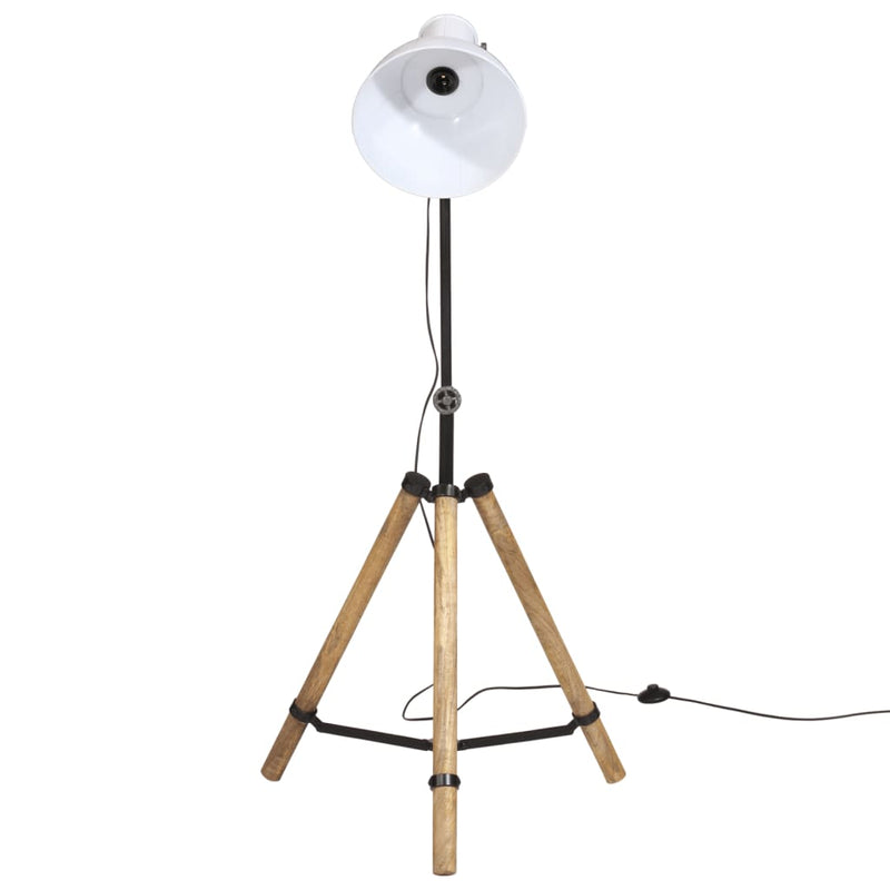 Afbeelding laden in galerijviewer, Vidaxl vloerlamp 25 w e27 75x75x90-150 cm wit
