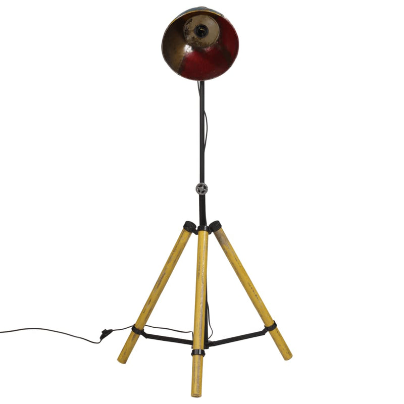 Afbeelding laden in galerijviewer, Vidaxl vloerlamp 25 w e27 75x75x90-150 cm meerkleurig
