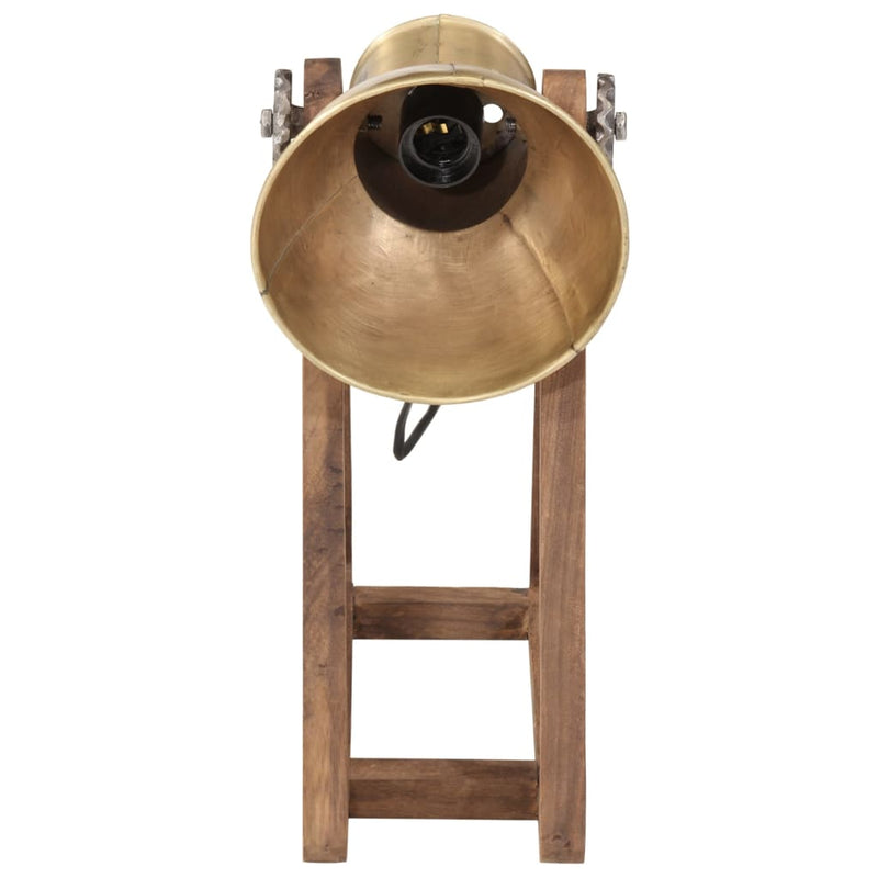 Afbeelding laden in galerijviewer, Vidaxl bureaulamp 25 w e27 30x17x40 cm antiek messingkleurig
