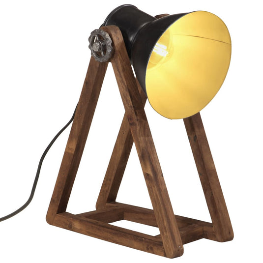 Vidaxl bureaulamp 25 w e27 30x17x40 cm zwart