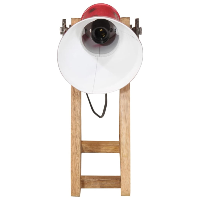 Afbeelding laden in galerijviewer, Vidaxl bureaulamp 25 w e27 30x17x40 cm verweerd rood
