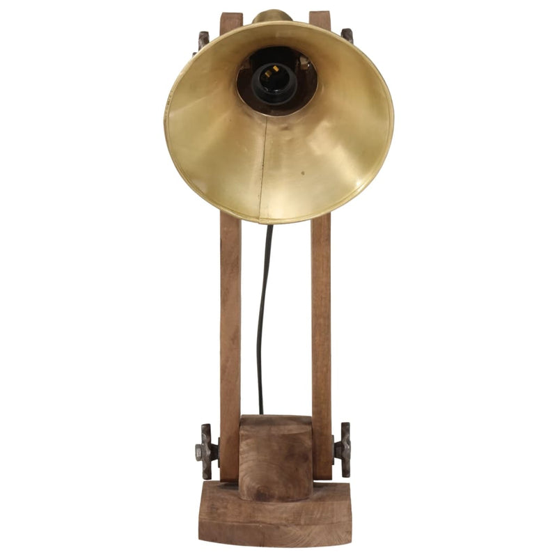 Afbeelding laden in galerijviewer, Vidaxl bureaulamp 25 w e27 23x13x52 cm antiek messing
