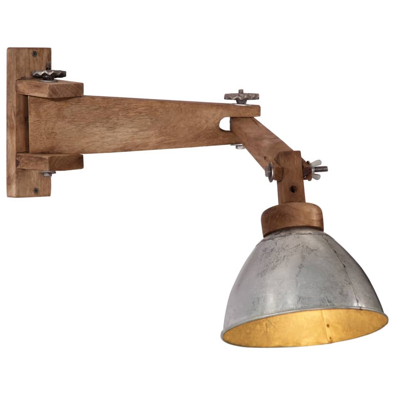 Afbeelding laden in galerijviewer, Vidaxl wandlamp 25 w e27 vintage zilverkleurig
