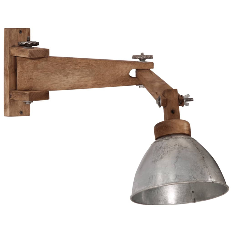 Afbeelding laden in galerijviewer, Vidaxl wandlamp 25 w e27 vintage zilverkleurig
