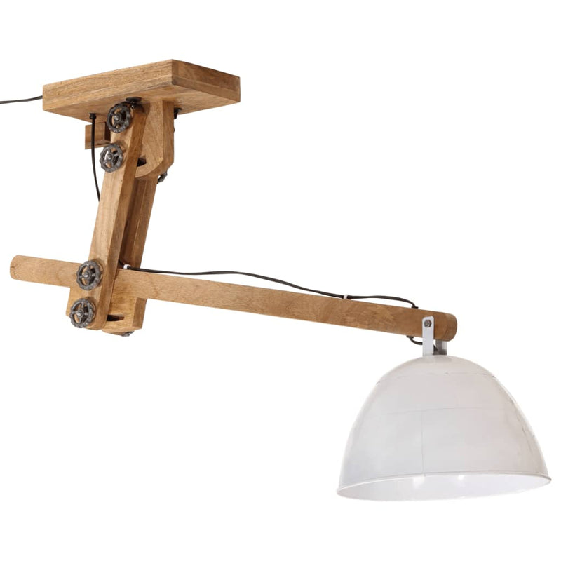 Afbeelding laden in galerijviewer, Vidaxl plafondlamp 25 w e27 105x30x65-108 cm wit
