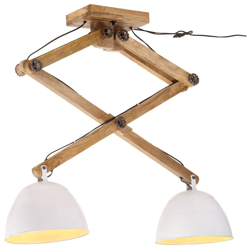 Afbeelding laden in galerijviewer, Vidaxl plafondlamp 25 w e27 29x18x85 cm wit
