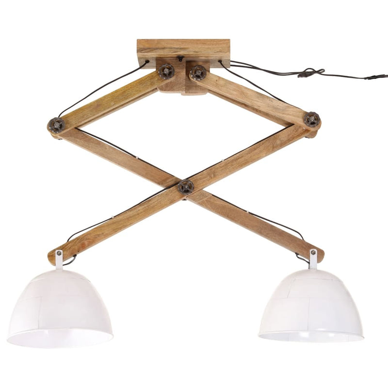 Afbeelding laden in galerijviewer, Vidaxl plafondlamp 25 w e27 29x18x85 cm wit
