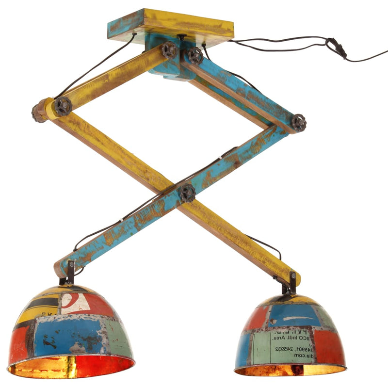 Afbeelding laden in galerijviewer, Vidaxl plafondlamp 25 w e27 29x18x85 cm meerkleurig
