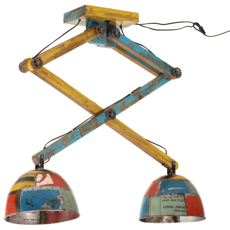 Afbeelding laden in galerijviewer, Vidaxl plafondlamp 25 w e27 29x18x85 cm meerkleurig
