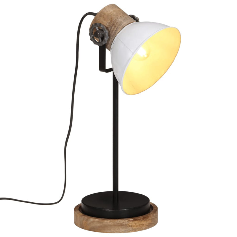 Afbeelding laden in galerijviewer, Vidaxl bureaulamp 25 w e27 17x17x50 cm wit
