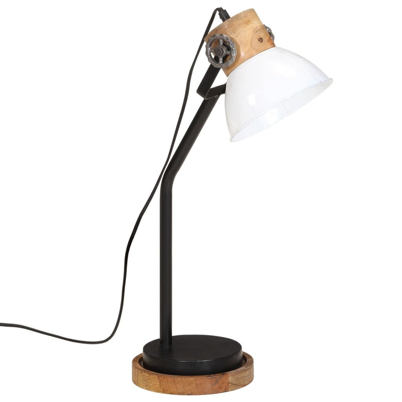 Afbeelding laden in galerijviewer, Vidaxl bureaulamp 25 w e27 18x18x60 cm wit
