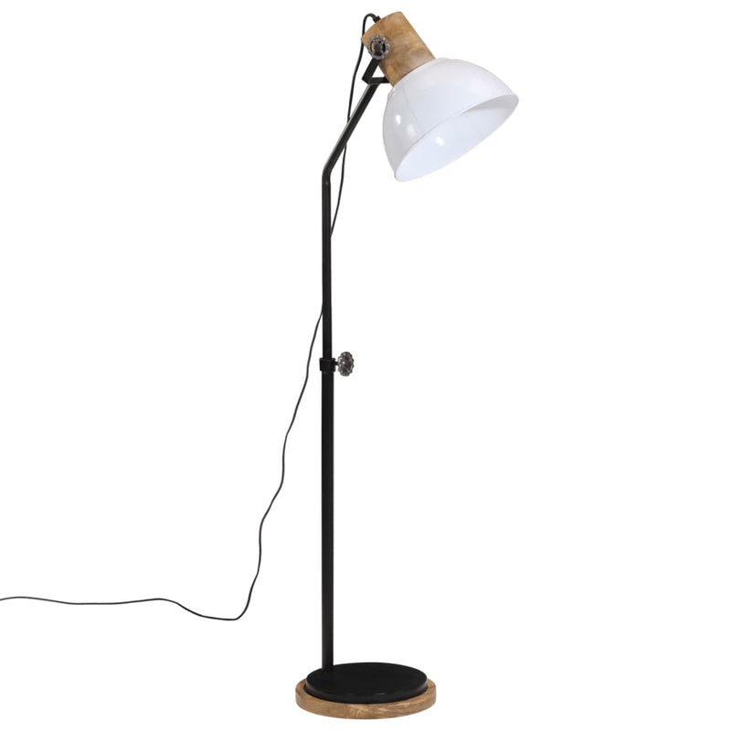 Afbeelding laden in galerijviewer, Vidaxl vloerlamp 25 w e27 30x30x100-150 cm wit
