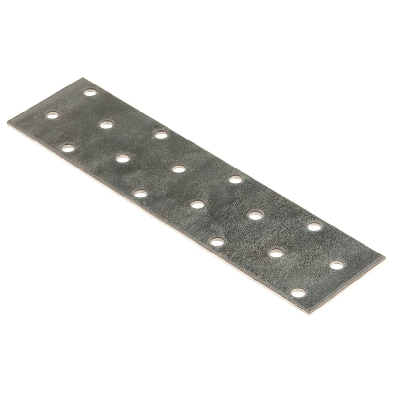 Afbeelding laden in galerijviewer, Vidaxl platen geperforeerd 60 st 2 mm 160x40 mm gegalvaniseerd staal
