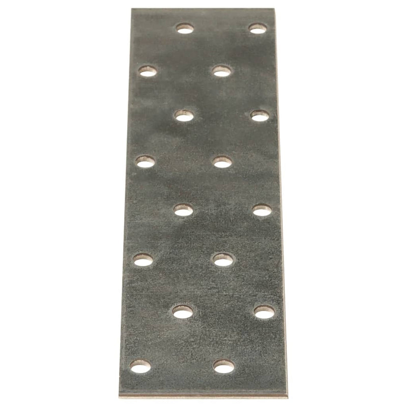 Afbeelding laden in galerijviewer, Vidaxl platen geperforeerd 60 st 2 mm 160x40 mm gegalvaniseerd staal
