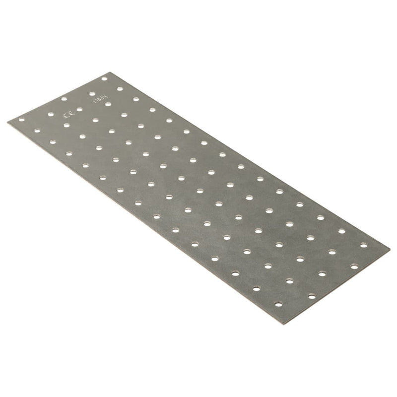 Afbeelding laden in galerijviewer, VidaXL Platen geperforeerd 20 st 2 mm 300x100 mm gegalvaniseerd staal

