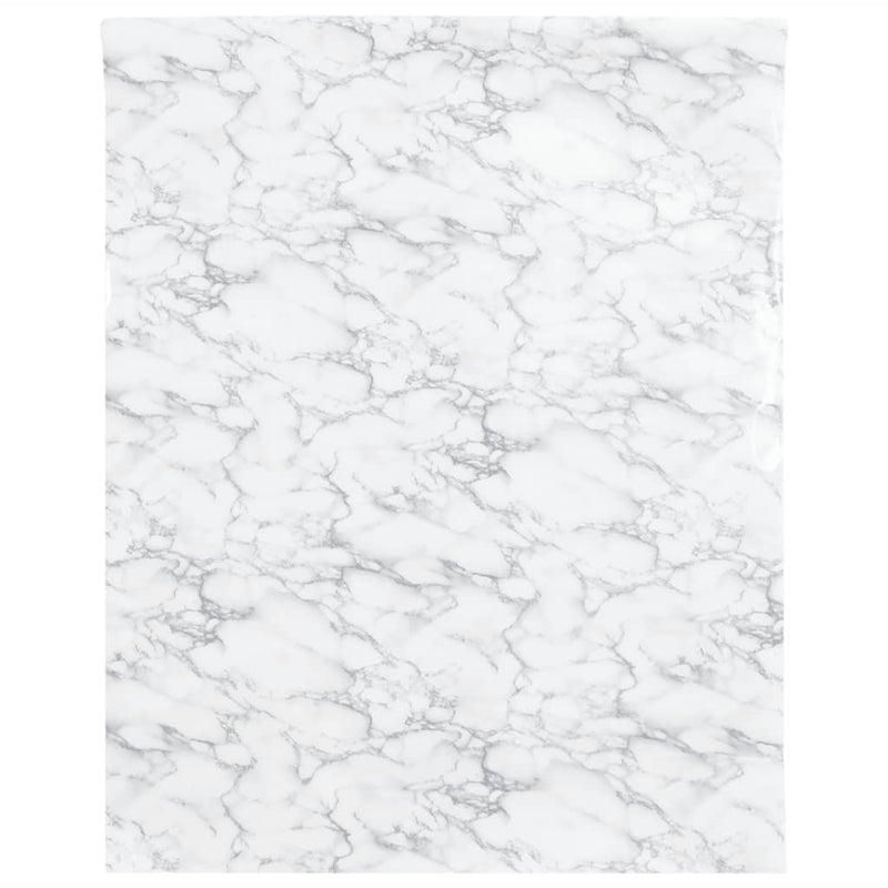 Afbeelding laden in galerijviewer, Vidaxl meubelfolies zelfklevend 90x500 cm pvc marmerwit
